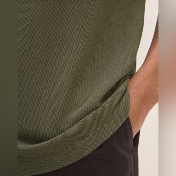 New Everlane Men's Green Polo Shirt Size Medium - Picture 4 of 6